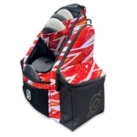 Discology Icon - Crimson Red - Disc Golf Bag (Crimson Red)