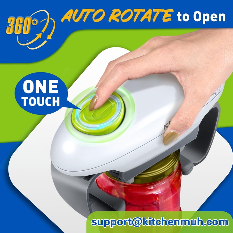 Higher Torque Electric Jar Opener for Seniors with Arthritis Fit