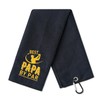 CybGene Papa Gifts Golf Towel, Golf Gifts for Papa on