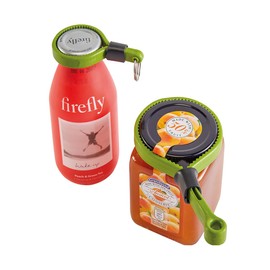 2 x Bottle and Jar Openers - Safe & Easy to Use Universal Lid Opening Kitchen Gripping Aid Gadget Tools for Weak Grip, Limited Dexterity or Arthritic Hands – 2 Sizes, 18 & 10cm Long