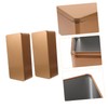 COLLBATH 2pcs Rectangular Tinplate Storage Boxes for Tea Bags and