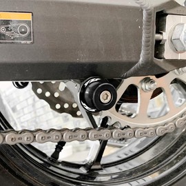 MOWOK Fit For Yamaha YZF R1 R3 R6 R7 R9 R15 R25 R125 YZF600R YZFR3 YZFR9 YZFR1 YZFR6 Accessories M6 Motorcycle Swingarm Spools Sliders Swing Arm Stand Screws (Black)