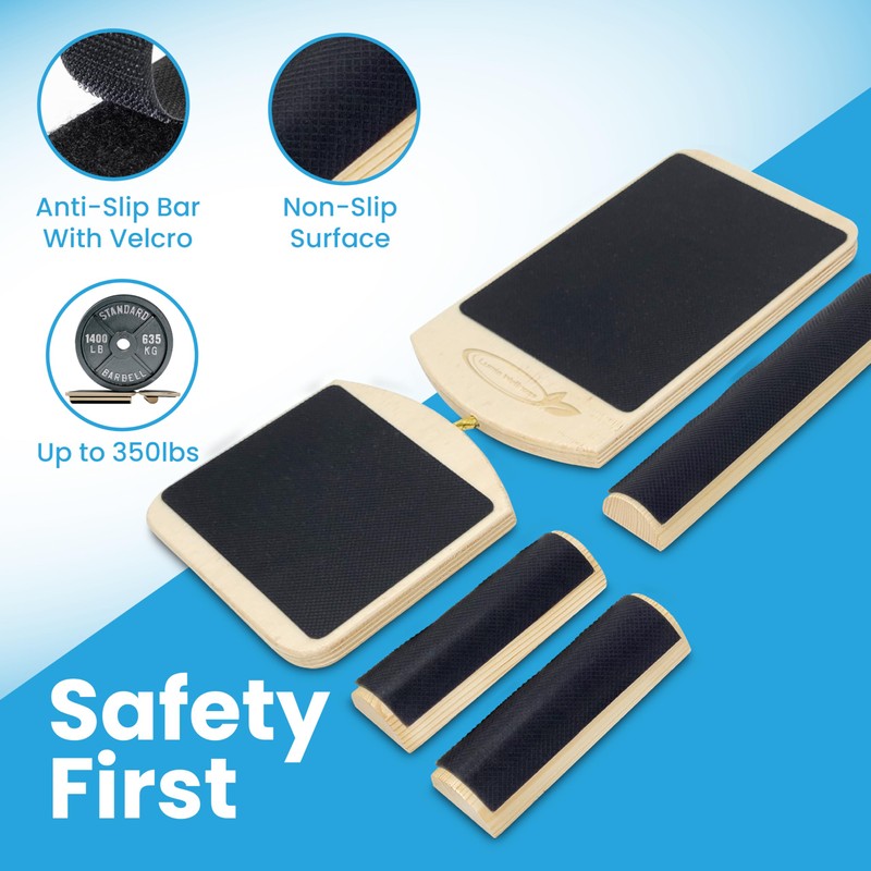 Single Leg Foot Board - Ankle & Foot Exerciser Strengthener,