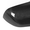 1 Pair Carbon Fiber Mirror Covers Ox Horn Style Car