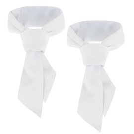 HAMKU Pack of 2 Men's Triangular Welding Scarf, Chef's Welding Cloth, Kitchen Catering Waiter Sweat Cloth, a