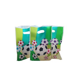 LYT 30PCS Soccer Gift Bags Treat Candy Bags Soccer Goodie Bags Soccer Theme Gift Bags for Birthday Kids Party Football Themed Party Favors