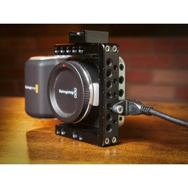 Blackmagic BMPCC Wooden Camera Style HDMI Cable Lock - RARE Original Blackmagic Pocket