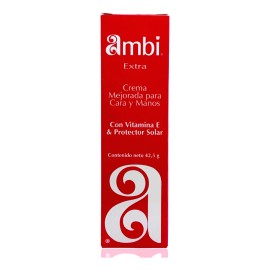 Crema Ambi Roja Elimina Manchas Paño Aclarante Uso Dia Noche Seca Día/noche