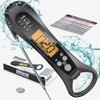 Zuchii Digital Meat Thermometer for Cooking & BBQ, Waterproof Backlight,