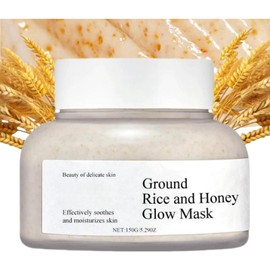 Korean Rice and Honey Glow Face Mask - Clay Mask for Pores, Hydrating and Deep Cleansing, Glowing Skin - Face Masks Skincare for Glass Skin