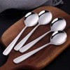 7-Inch Soup Spoons, Baikai Bouillon Spoon,18/10 Stainless Steel Finished Table