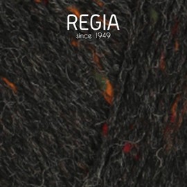 Regia 4-Ply Plain Tweed 100 g Anthracite Hand Knitting Yarn