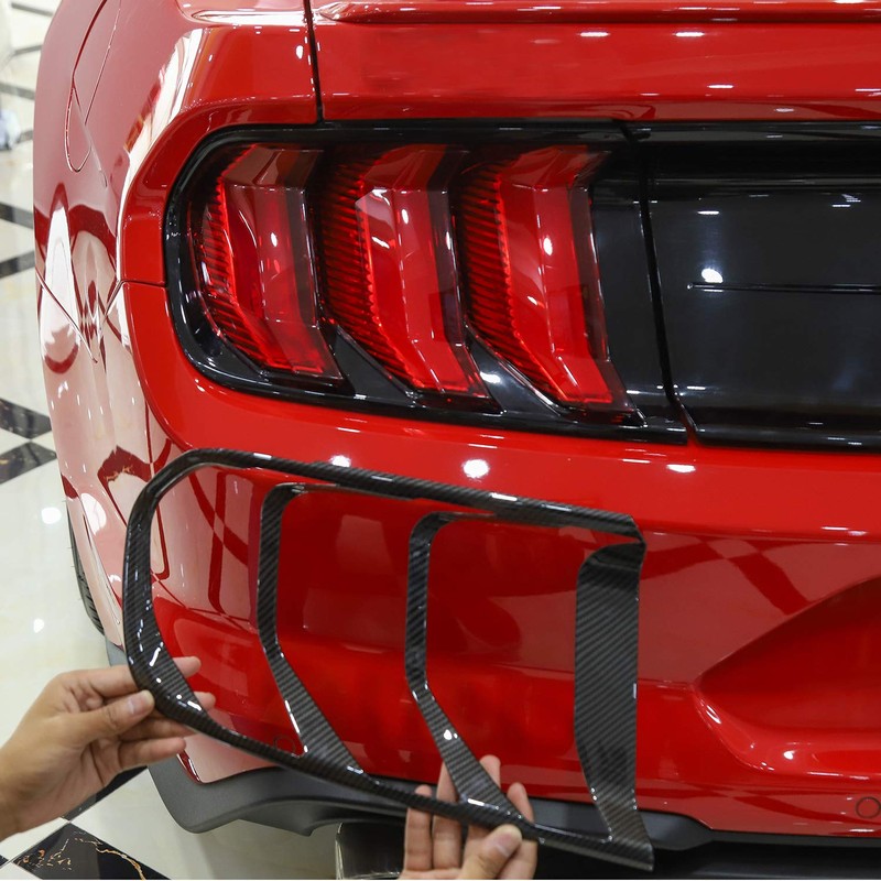 JeCar Carbon Fiber Tail Light Cover Bezel Trim Accessories for