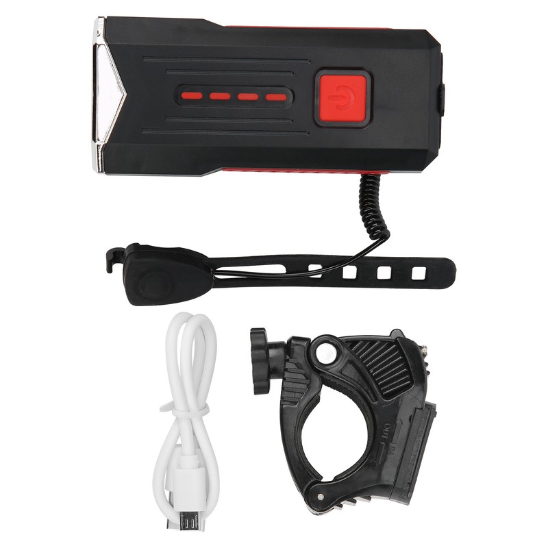 Ultra Bright Bicycle Front Light Set Bike USB Rechargeable Waterproof