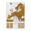 Scratch Off Europe Edition Poster – Most Detailed Cartography -