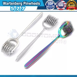 ODM Wartenberg Sensory Diagnostic neurological pinwheel Set 5,7,7 head Test Nerve