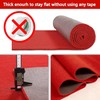 1000 GSM Extra Thick Red Carpet Runner for Partys &