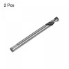 sourcing map 2pcs High-speed Steel Drill Bits 6mmx80mm for Hole