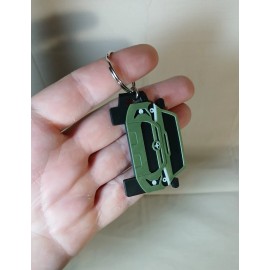 SG Design Toyota 4runner Custom Keychain Keyring 4x4 (Pick Your Color)