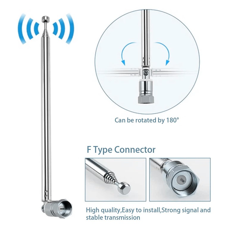 ANBOO DAB FM Radio Antenna75 Ohm FM Aerial Indoor Antenna