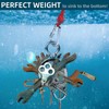 Double/Single Side Fishing Magnet, 400LBS ~ 1100LBS Heavy Duty Neodymium