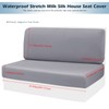 WEGREAT WEGREAT Wohnwagen Sitzbezge Set 2 Stck Wohnwagen Sitzpolster Bezug,