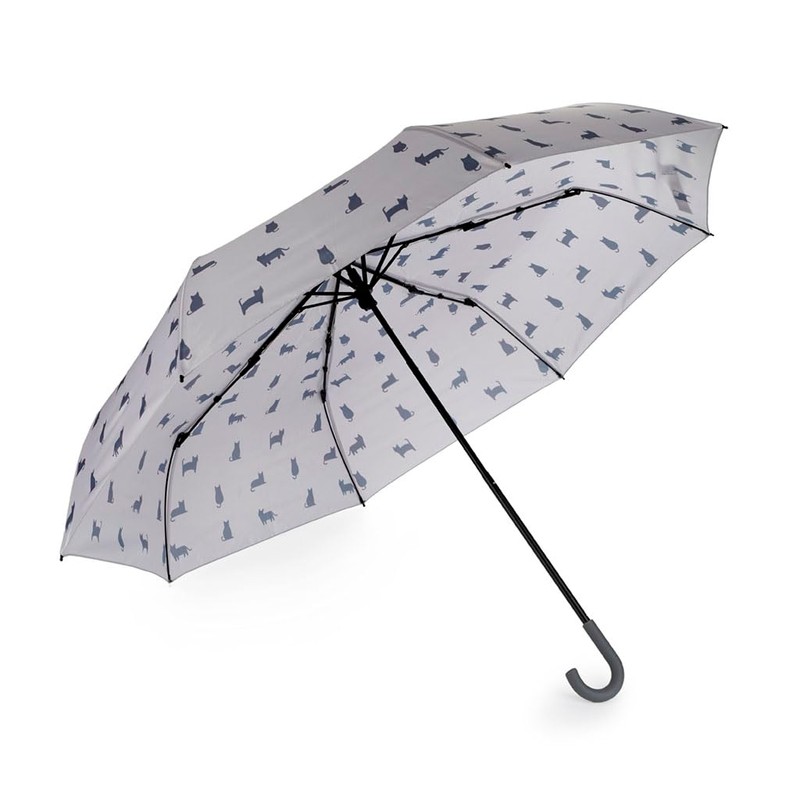 balvi Meowmbrella Umbrella Colour Grey Original Design Full Cats Made