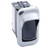 Chrome Plastic Rocker Switch Bezels with Switch Guard (3 Pack)