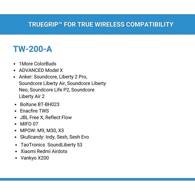 COMPLY TrueGrip Pro TW-200-A Medium