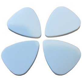 Rubber Tones RUB-WHSI4 White Silicon Picks (Pack of 4)