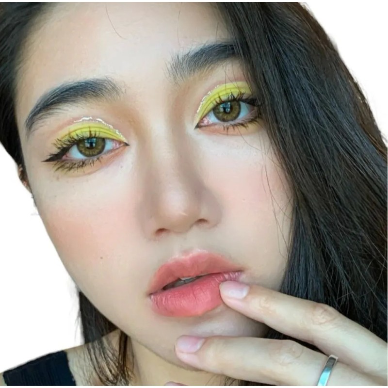 Lentillas Esteticas, Incluyeestuche, Accesorio De Aplicacion Color Coffie
