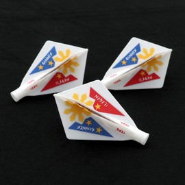 TERO Flight System (LOURENCE"THE GUNNER" ILAGAN EDITION) AK4 Dart Flight Diamond Shape, Set of 3