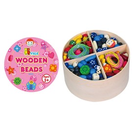 New Classic Toys - 10571 - Holzperlen in Box - Groß