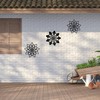 Dycmetal - Flores de metal para pared, decoración del hogar