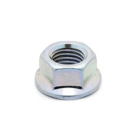Iron/Uniqlo Flange Nuts (Fine) M10 <Pitch=1.25mm> (10 Pieces)