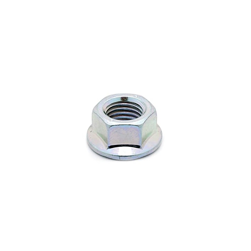 Iron/Uniqlo Flange Nuts (Fine) M10 <Pitch=1.25mm> (10 Pieces)
