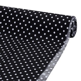 FINGERINSPIRE Black Mini Polka Dot Fat Quarters Quilt Fabric Bundle 102 x 158 cm Cotton Patchwork Fabric for Sewing and Crafts Handmade Craft Supplies Clothing Accessories