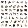 Realistic Animals Water Bottle Stickers for Kids,60 PCS Animals Stickers