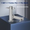 CONPHERON Single Hole Fork Bolt Flat Head Load Eyelet Bolts