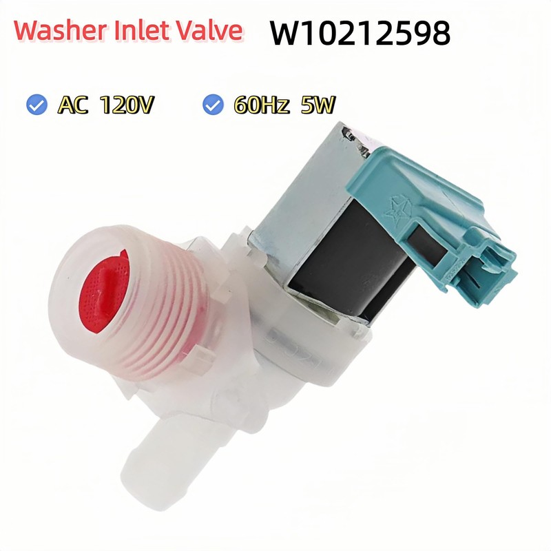LZXQYMX Washer Inlet Valve W10212598 WPW10212598 - Direct Fits for
