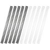ALLVD Loose Leaf 30 Hole Bound Rings 10 Pieces (5