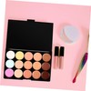 FOMIYES Portable Makeup Set 15 Shades Concealer Palette for Professional