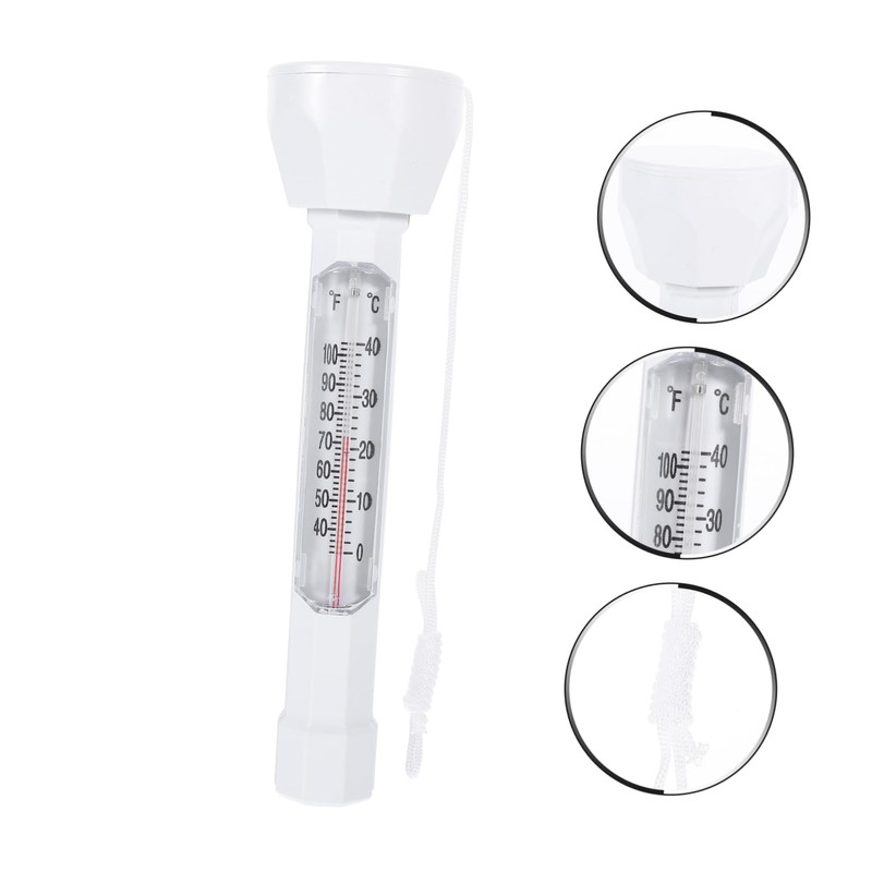 Levemolo Floating Pool Thermometer Easy to Read Water Temperature Measuring