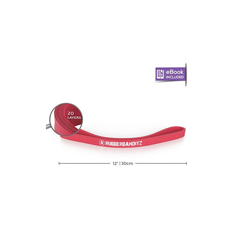 Rubberbanditz 12 inch Continuous Loop Physical Therapy/Rehabilitation (Rehab) Band -
