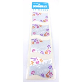 Hambly NEW Vintage Hambly “Retro 80s Get Well Soon Phrase” Mylar 4 Stickers 1 Sheet