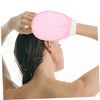 Healeved 2pcs Exfoliating Scrubber Gloves for Body Cleaning Rayon Material