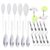 EULAPGOE Pack of 38 Casting Bobber Float, Plastic Casting Bombarda