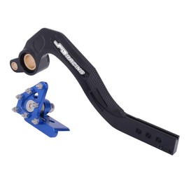 Rear Brake Foot Pedal Lever - CNC Aluminum Motorcycle YAMAHA YZ450F YZF450 YZF 450 2010-2019 10-19 10 11 YZ450FX 450FX FX 2016-2019 16-19 WR450F WRF450 WRF 12-18 2012-2018 16 17 18 (Blue)