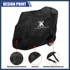 INFINAUTO 3 or 4 Wheel Mobility Scooter Cover Waterproof Sun