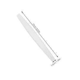 iplusmile Refrigerator Door Handle Replacement Slip Heavy Duty Plastic Pull Handle for Freezers and Refrigerators Easy to Install Fit White for Commercial and Home Use